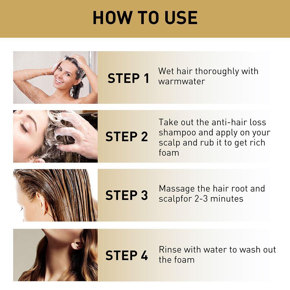 Натуральный имбирь, шампунь против седых волос, органическая краска для волос, перманентный черный шампунь для женщин, покрывает белые седые волосы, против выпадения волос