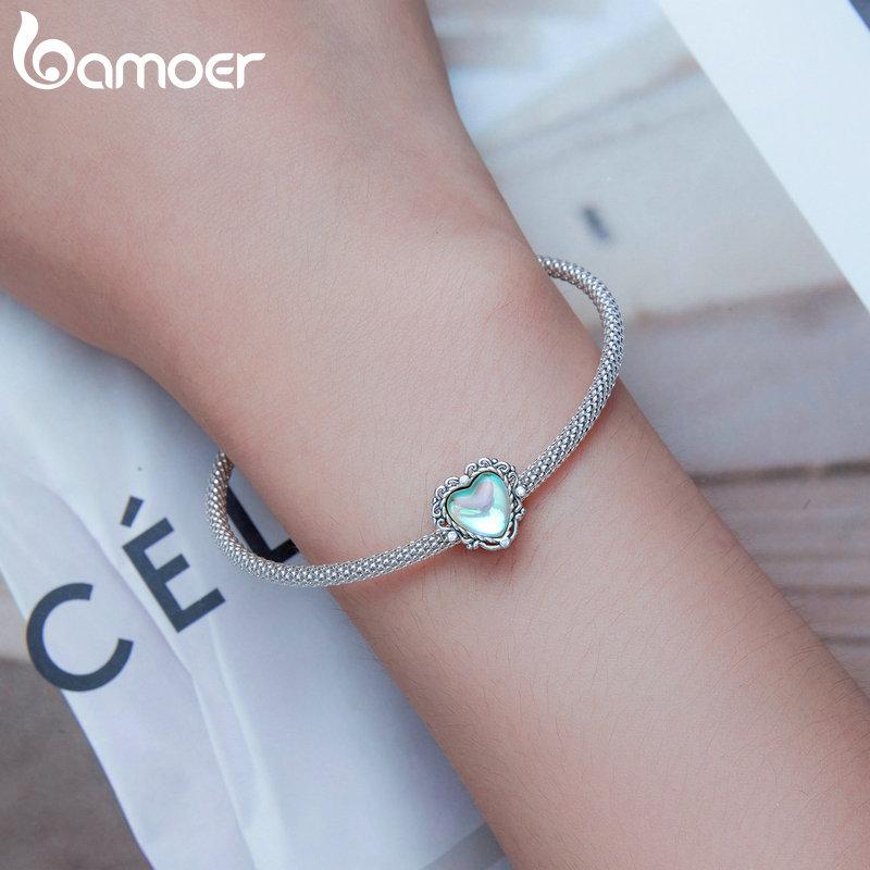 Bamoer Подвеска-подвеска в виде бабочки из стерлингового серебра 925 пробы для женщин, ювелирные украшения