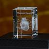 3D Кристаллическая модель анатомии человеческого сердца Лазерная гравировка Медицинский обучающий инструмент Научный подарок для врачей Кристаллическая модель сердца