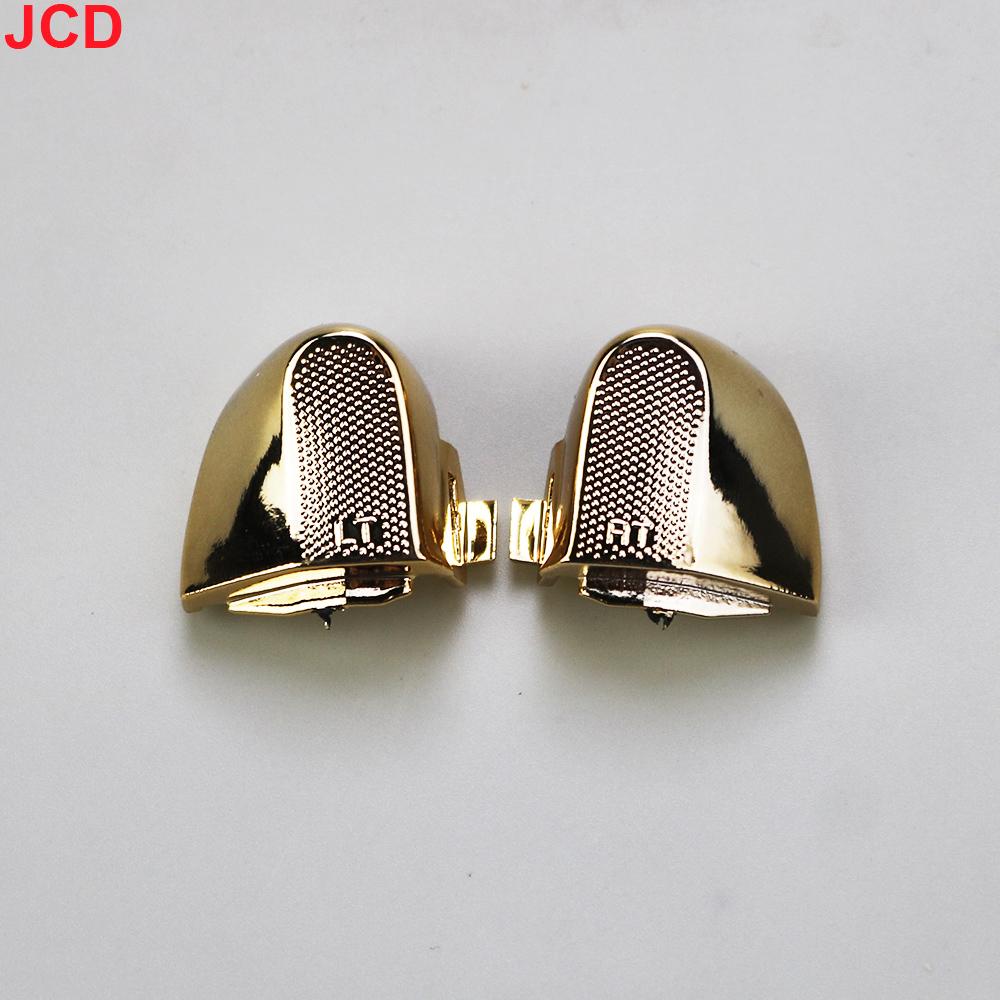 JCD1set For Xbox Series X S XSX XSS Controller Electroplated RB LB Bumper RT LT Trigger Button Middle Bar Holder Repair Parts