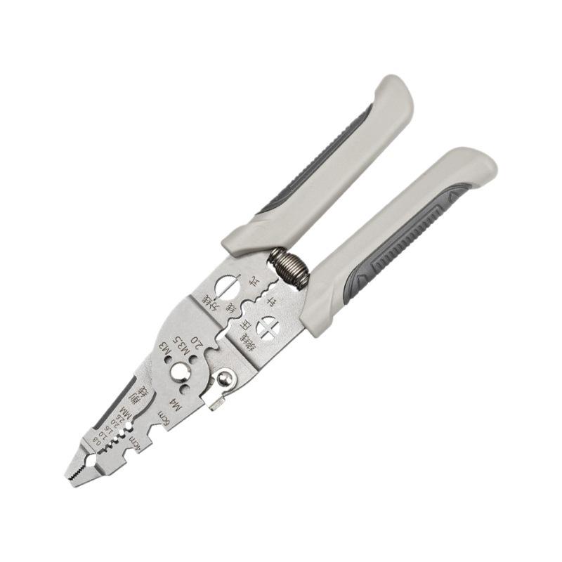 Многофункциональный инструмент электрика 28-в-1: Инструмент для зачистки проводов, разветвитель, петлеобразователь и резак