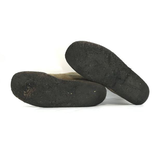 Винтажные замшевые дезерты Wallabee Burberrys, сделано в Японии, бежевые, размер 5.5 24.0 24.5(ИСПОЛЬЗОВАЛ)