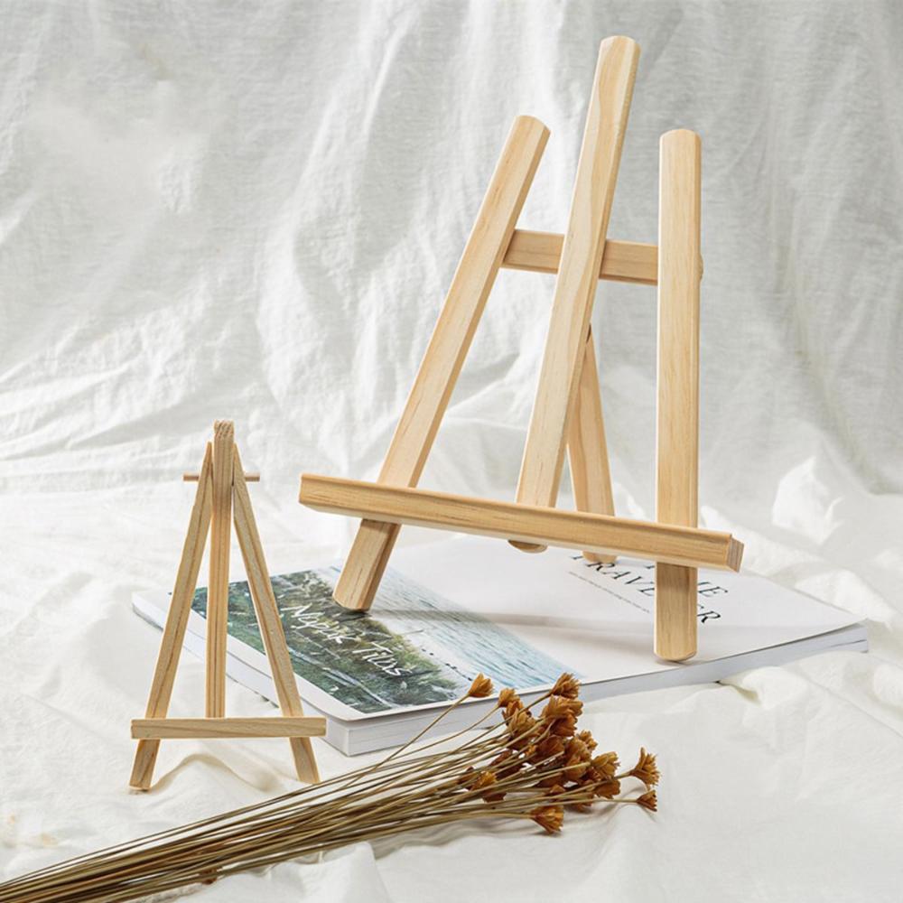 Artist Small Tabletop Multifunction Shelf Painting Easel Display Stand Holder