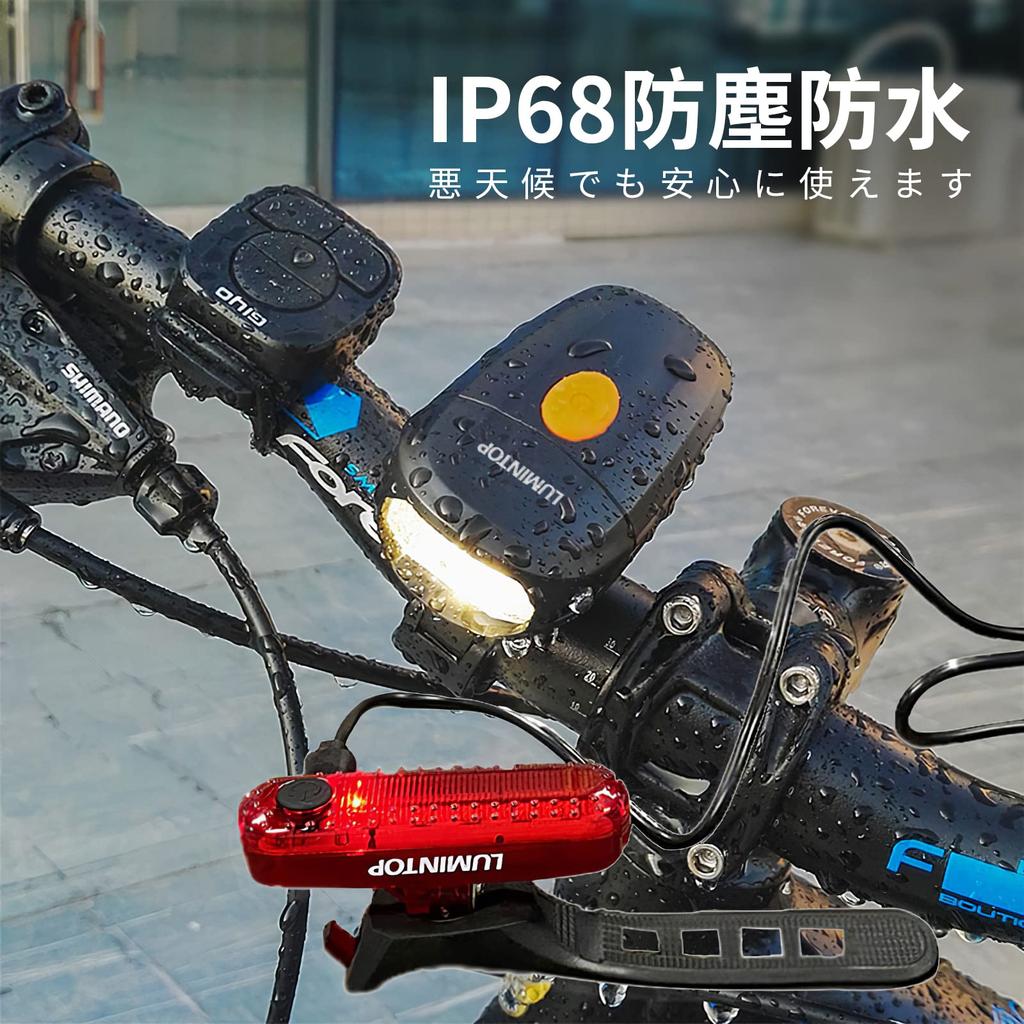 LUMINTOP велосипедный IP68 полностью USB широкий велосипедный высокий 400 люмен практичного освещения для совместимости с JIS Mama Chari Light C01 Light