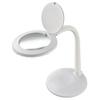 L-Zoom LED Stand Light with Magnifying Glass, White, DS-L24ZS-W 08-0787