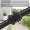 PG Cable Gland,Black Plastic Nylon Cable Connector,IP68 Waterproof Wire Glands Connector Fitting,PG7-PG19 Cable Gland,Simple Installation