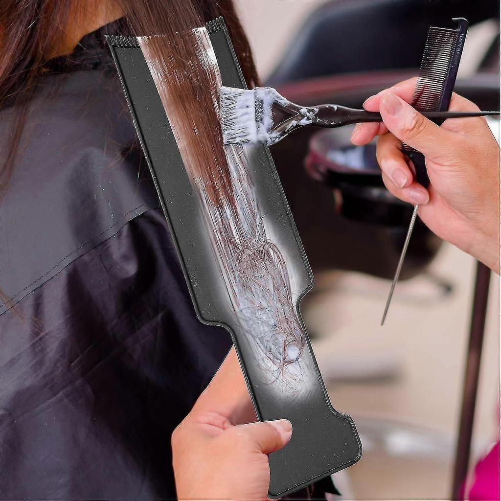 4-Piece Hair Highlighting Set with Boards & Brush for Easy Color Application - Perfect for Home & Salon Use