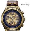AUTOMATIC WATCH MAN MECHANICAL WATERPROOF WRIST WATCHES For Men LUXURY SKELETON MALE CLOCK STAINLESS STEEL SELF WIND Mens Watch