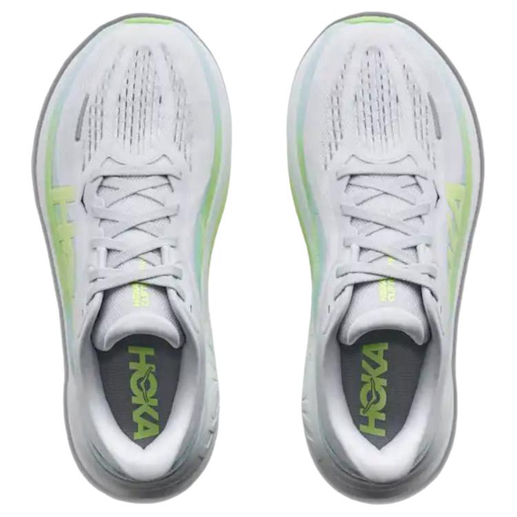 Hoka One One Clifton Pro Comfortable Breathable Rebound Low Top Running Shoes Women sneakers Sky-Gray-Green 1176530-CNNY