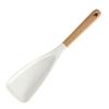 Practical Silicone Spatula Wooden Handle Protects Pots From Scratches Heat Resistant Baking Cooking Essential
