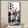 Аниме Чехол для телефона N-Nanas для Samsung S 25,24,23,22,30,21,10,9,Ultra,Plus,Lite,FE,4,5 G Мягкий Черный Чехол