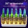 ZISIZ LED Illuminated Beer Bucket