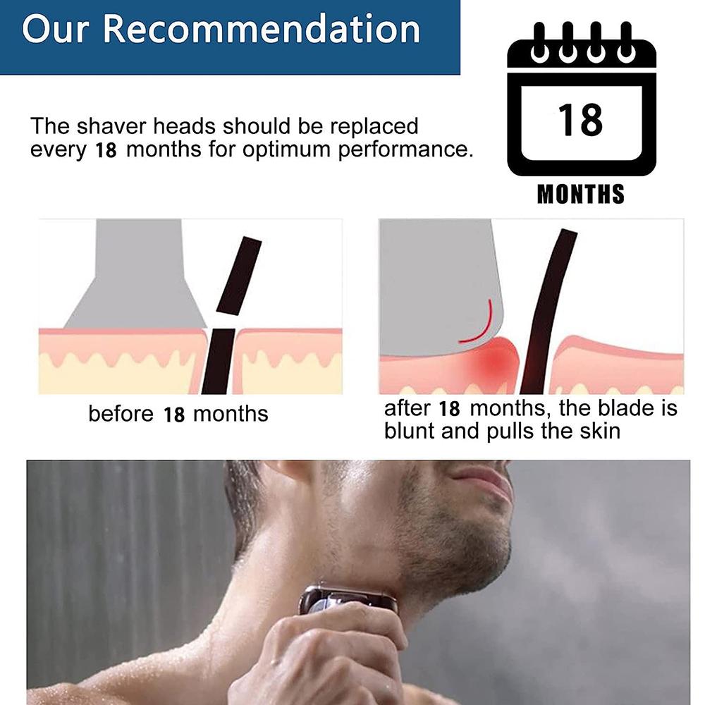 83M Shaver Head Replacement for Braun Razor Series 8