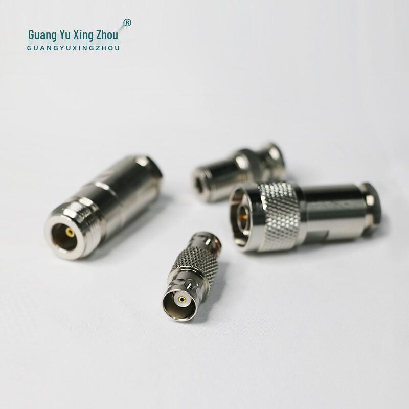 BNC-BNC Coaxial Video Cable Connectors (10-Pack)