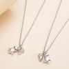 Fashionable Couple Necklace, A Personalized Luminous Pendant Suitable For Both Men And Women