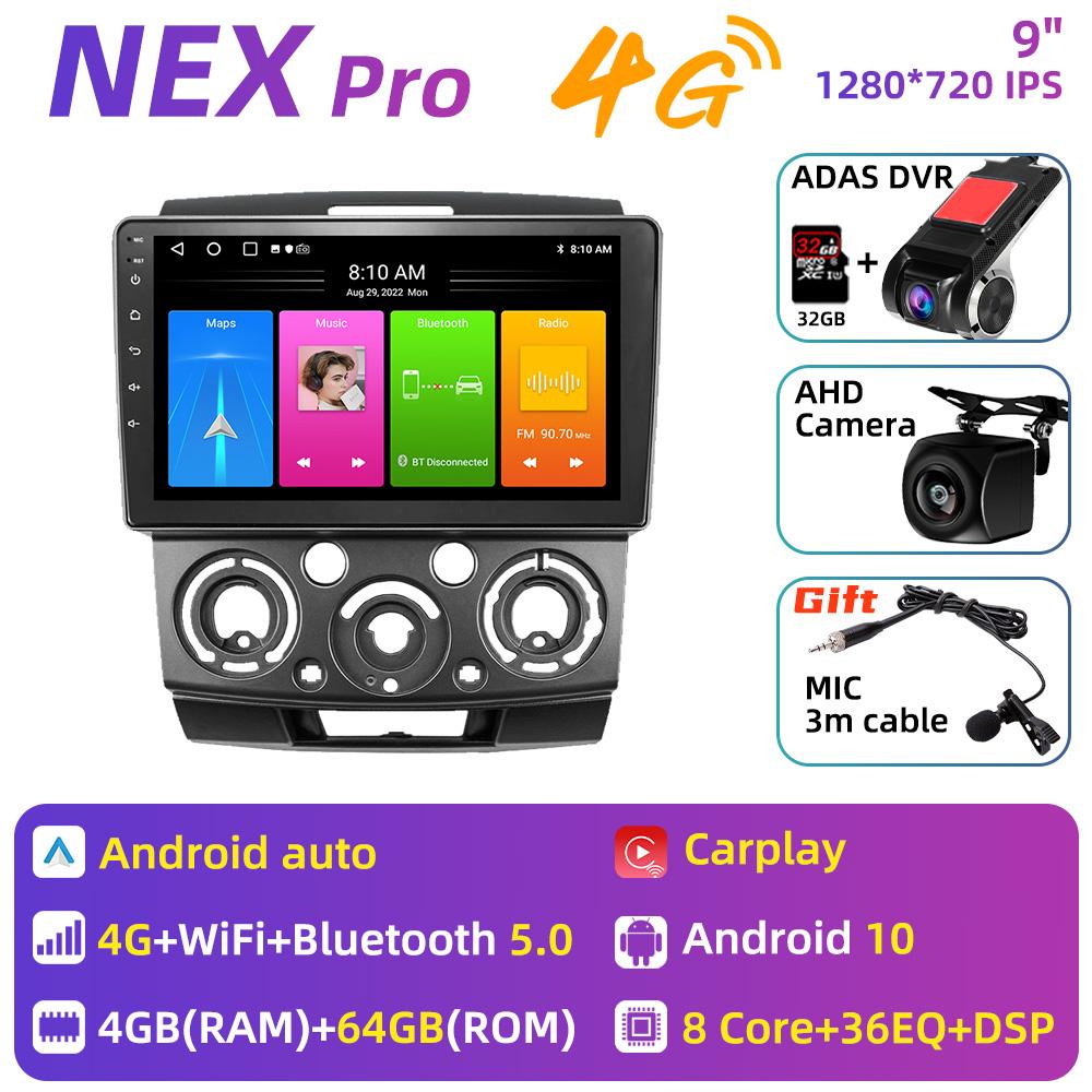 Автомобильная стереосистема для Ford Everest Ranger Mazda BT50 BT-50 2006-2011 2 Din Android Радио Экран Мультимедийный плеер Авторадио Штатная магнитола