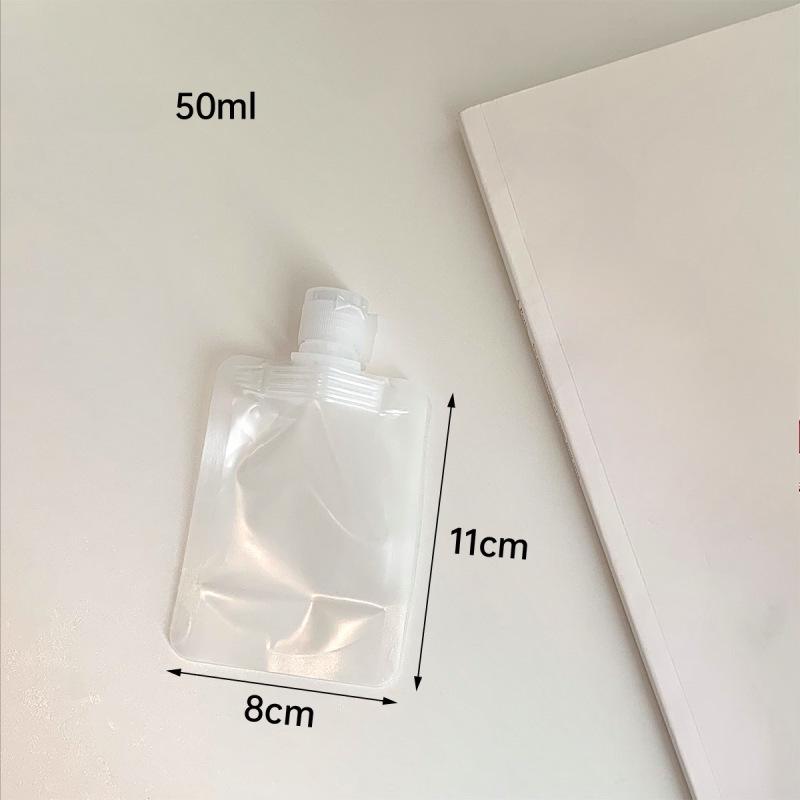 5 шт. 100/50/30 мл косметическая упаковка сумка портативный дорожный дозатор жидкости шампунь лосьон детское питание сумка многоразовые пакеты