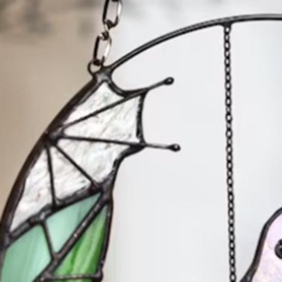 Хэллоуин Качели Призрак Подвесные Украшения Дома Офис Внутреннее Уличное Акриловое Витражное Стекло