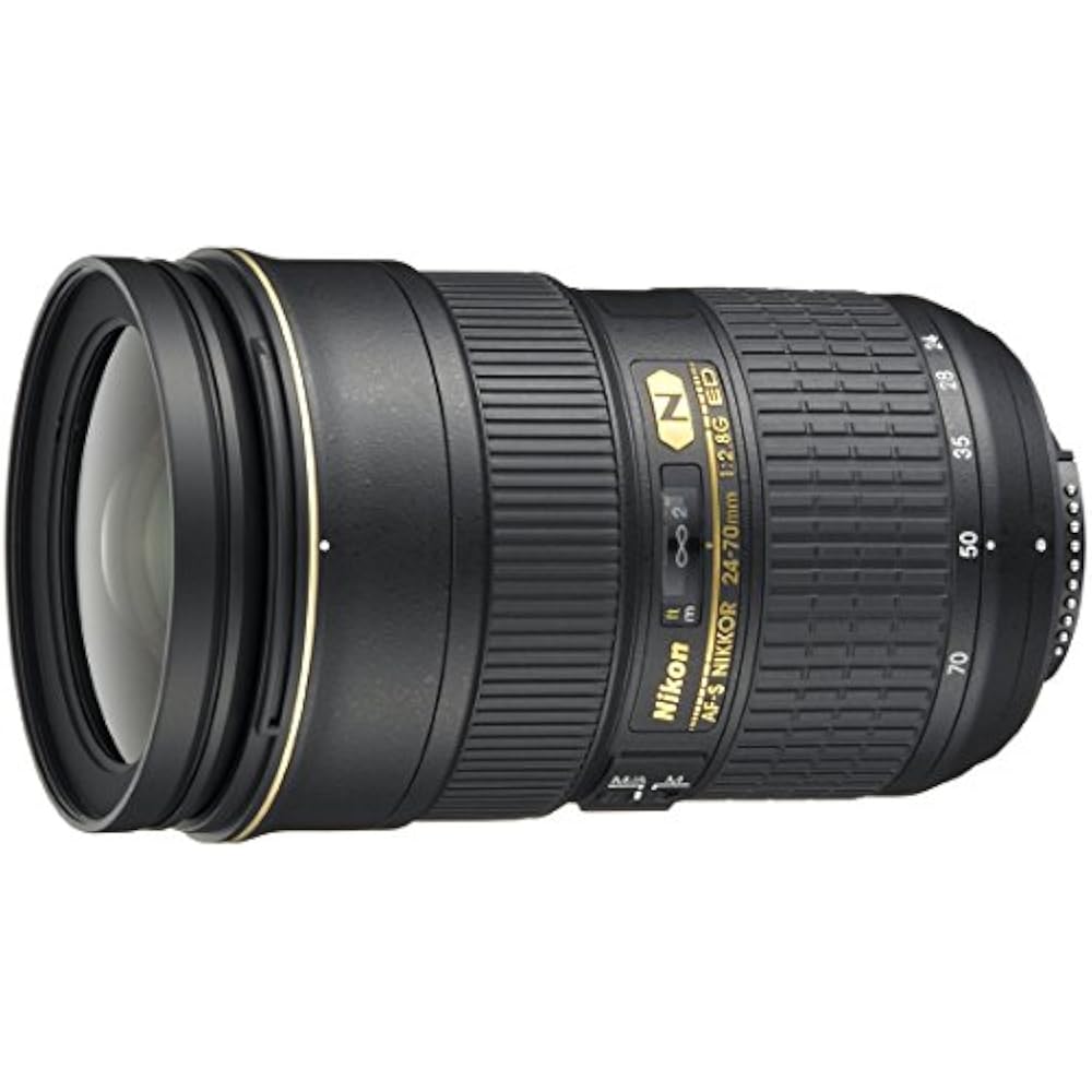 Nikon Standard Zoom Lens AF-S NIKKOR 24-70mm f/2.8g ED Full Size Compatible