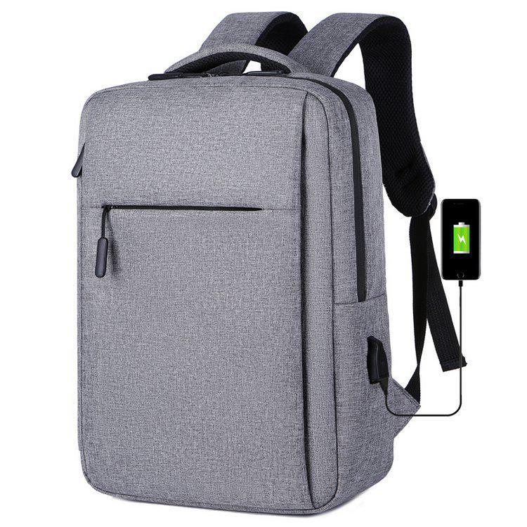 Men's Large Capacity Multifunctional Backpack with USB Charging