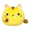 Sanei Boeki Dango Friends Hananeko Dango Sunflower Plush Toy, W7.5 X D6 X H7cm (NDH10)