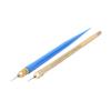 2pcs Ventilating Needles Holder for Lace Wig Making Brass Holder Crochet Hook Professional Hair Ventilating Needles