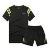 Summer Set Men Casual Two Pieces Suit Short Sleeve T-shirt & Shorts Sets Male Streetwear