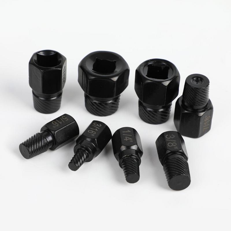 Hex Head Bolt Remover Tool 26pcs Screw Extractor Set Sturdy Tap Extractors Bolt Extractor Kit For Easy Removal Of Broken Screws