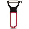Arte Regal éplucheur 11,8 cm acier noir/rouge 3 pièces