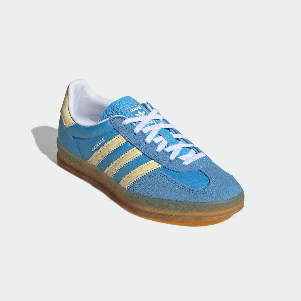 IE2960 adidas Originals Gazelle Indoor Полуночно-синий Взрыв Почти Желтый (Женский)