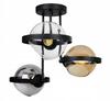MODERN GLASS RING HANGING LAMP MIX
