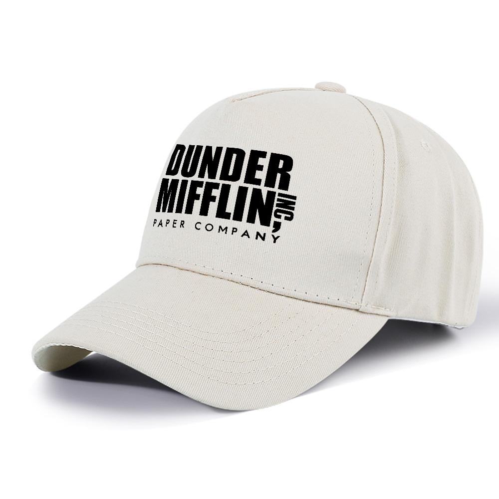 Классическая бейсболка Dunder Mifflin Унисекс Спортивные кепки Регулируемый размер Наружная графика Кепки