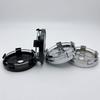 4pcs 60MM ( 56MM I.D ) Rays Logo Emblem Car Wheel Center Caps Wheel Hubcaps Auto Rim Centre Cover Black/Silver Car Accessories