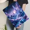 Crystal Valley Starry Sky Metal Wall Art Decorative Painting for Living Room Home Decoration