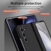 Ударопрочный шарнирный прочный чехол-сумка для Samsung Galaxy Z Fold 5 Fold5 Fold 4 Fold4 5G закаленное стекло защитная пленка крышка