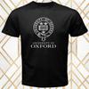 Oxford University Logo Black Unisex T-Shirt