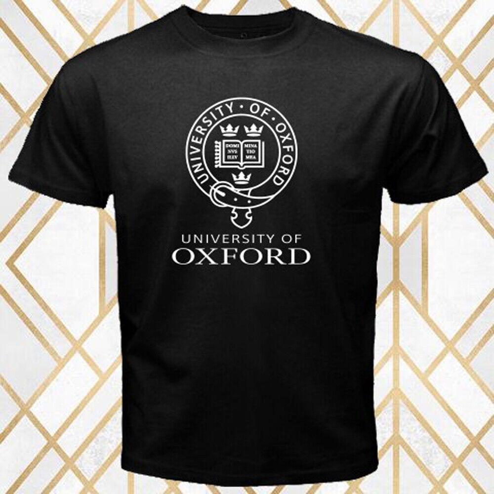 Oxford University Logo Black Unisex T-Shirt