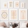 Йога Приветствие Солнцу Фитнес Zen Wall Art Холст Картина Плакаты на скандинавскую тему и принты настенные панно для гостиной Духовный декор