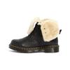 Aimilita Top Layer Cowhide Warm Comfortable Short Martin Boots Women Boots Black 22694001