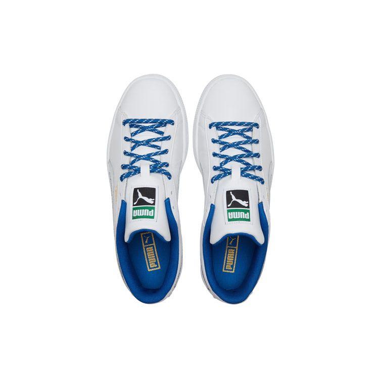 Puma Basket New Heritage White Royal Unisex Sneakers 380869-01