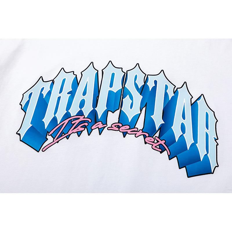 650 Trapstar London 2025 Summer New High Quality Cotton Round Neck Loose Large Size Men's and Women's T-shirt Couple T-shirt