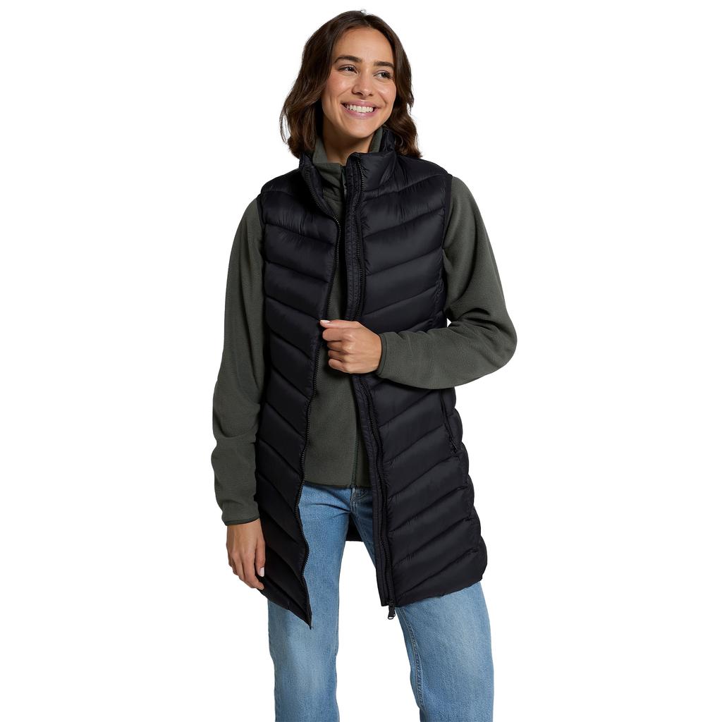 Animal Womens/Ladies Padded Longline Vest