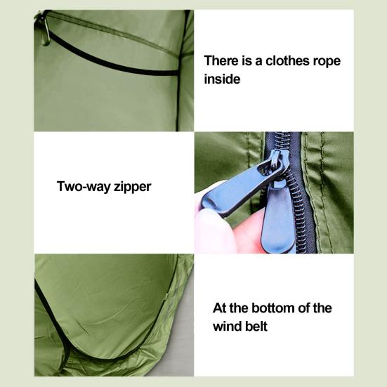 Палатка для душа на открытом воздухе, легкая установка, пляж, кемпинг, пеший туризм, переносная раздевалка, мобильный туалет, мгновенная конфиденциальность, укрытие от солнца