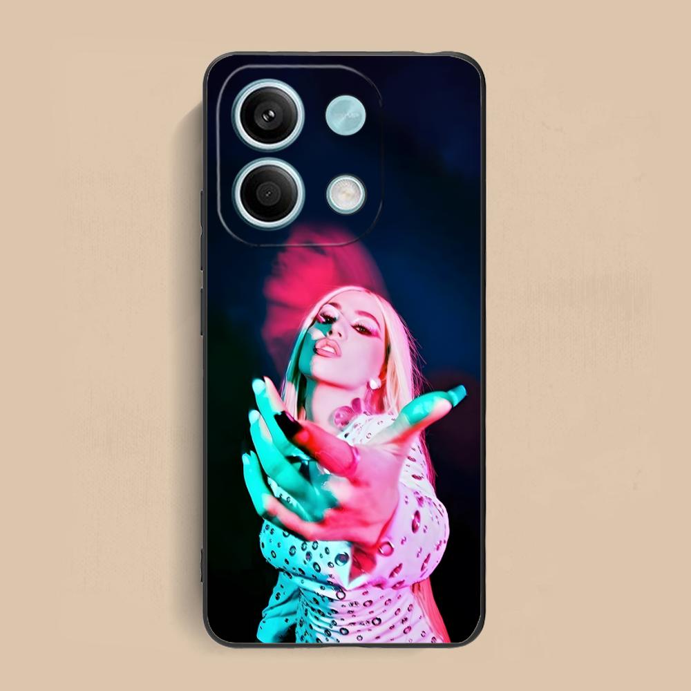 Fashion Ava Max Matte TPU Mobile Phone Case for Xiaomi Redmi 15 14 13 12 A5 3 2 1 C Plus 4G 5G Colorful Printing Cover