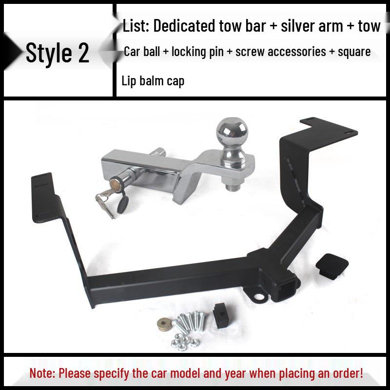 Buick GL8 Luzun Trailer Hitch: Tow Bar & Rear Tow Hook for RV, Motorcycle, & Boat Trailers.