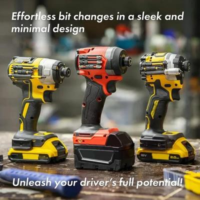 10-1 шт. Магнитный держатель для сверл, держатель для бит для шуруповерта, для ударных шуруповертов Dewalt/Milwaukee, аксессуар для электроинструмента