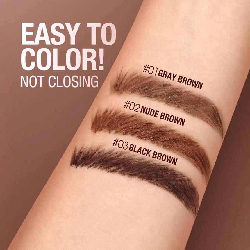 O.TWO.O Long-lasting Volumizing Eyebrow Wax Tint - Natural Shaping, Non-fading SC069.