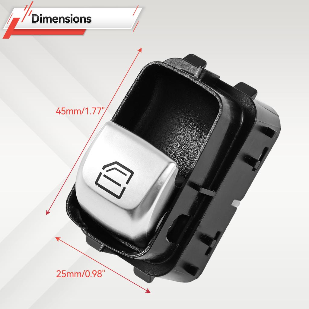 Car Passenger Side Power Window Switch For Mercedes-Benz C V-Klasse Vito GLC W205 2014-2021 A2229052203 2059051513