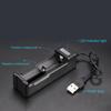 Автоматический адаптер для зарядки аккумуляторов USB Питание Безопасная зарядная машина Пластиковая текстура для 26650/18650 Дорожные проекты