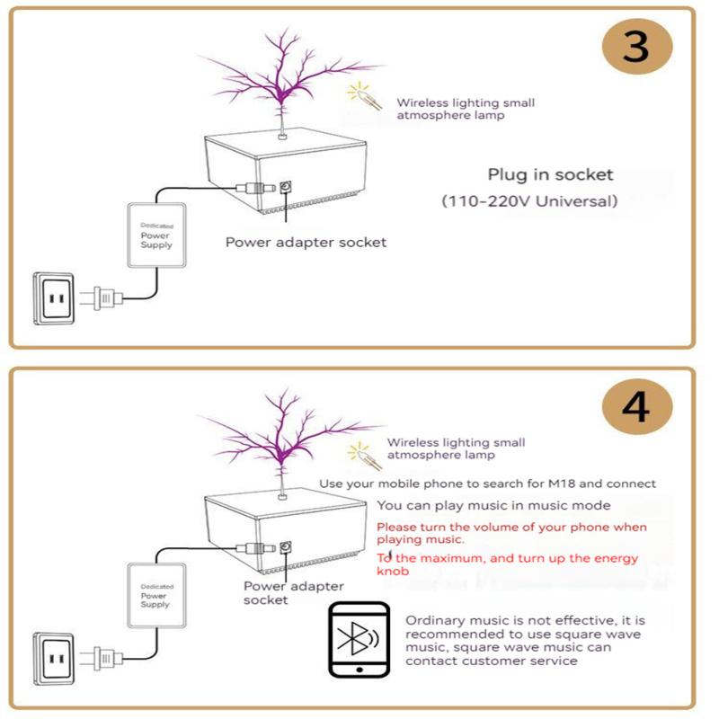 Многофункциональная музыкальная катушка Тесла, сенсорная беспроводная передача, освещение, наука, образование